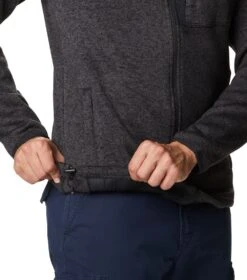 Columbia Sweater Weather Full Zip Fleece Jacket - Mens Black Heather -Columbia Sale Store 1656092853 1954101 010 5