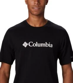 Columbia CSC Basic Logo S/S Tee - Mens Black -Columbia Sale Store 1665400988 1680051 010 5