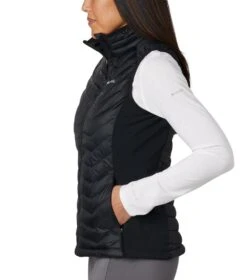 Columbia Powder Pass Insulated Vest - Womens Black -Columbia Sale Store 1665401068 1832222 012 3