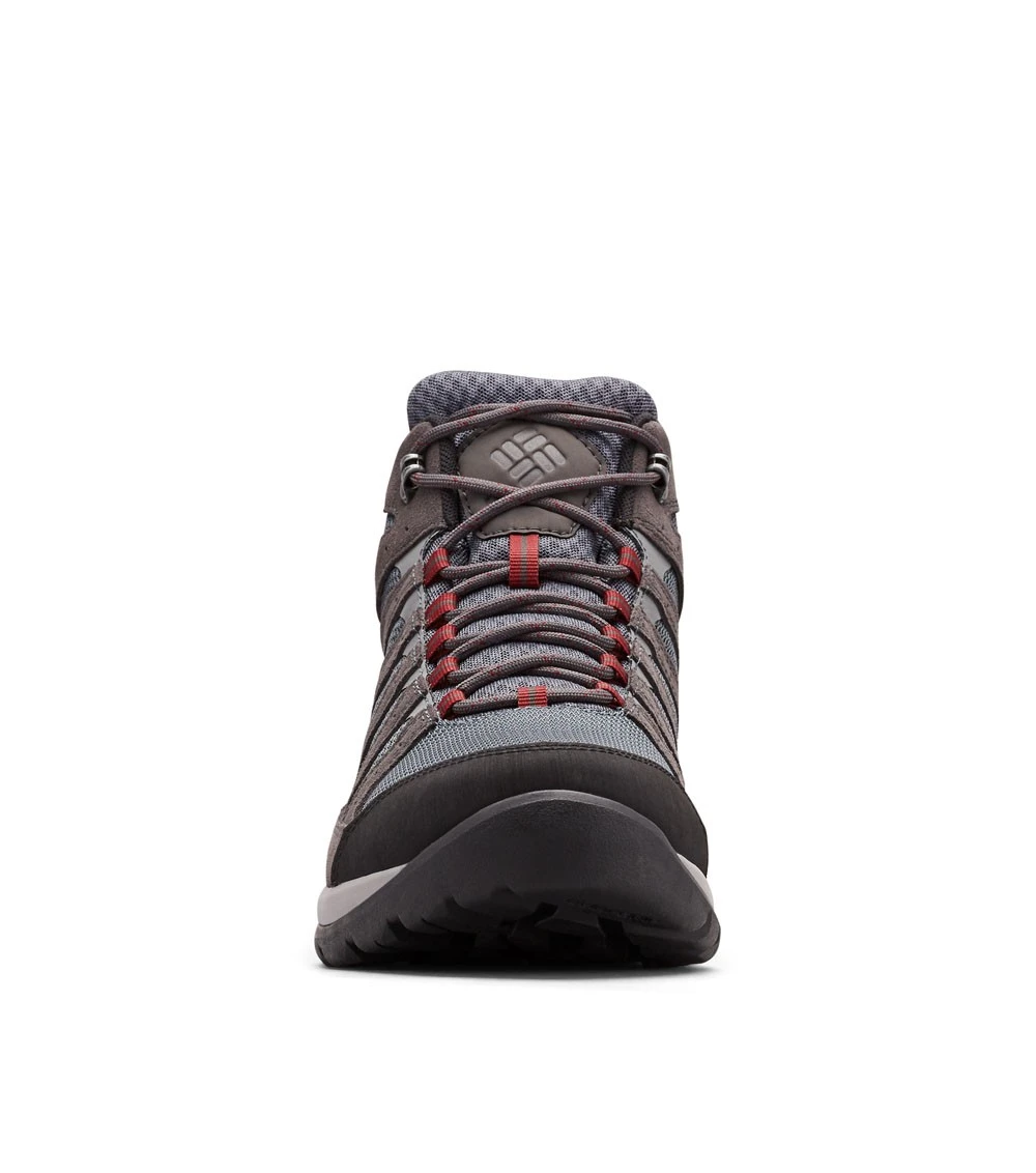 Columbia Redmond V2 Waterproof Mid Hiking Shoes - Mens Graphite / Red Jasper 5 Columbia Redmond V2 Waterproof Mid Hiking Shoes - Mens Graphite / Red Jasper - Image 5