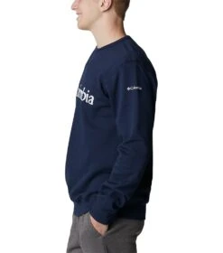 Columbia Logo Fleece Crew - Mens Collegiate Navy / CSC Branded Logo -Columbia Sale Store 1665401188 1884931 468 3