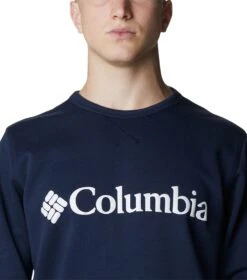 Columbia Logo Fleece Crew - Mens Collegiate Navy / CSC Branded Logo -Columbia Sale Store 1665401190 1884931 468 4