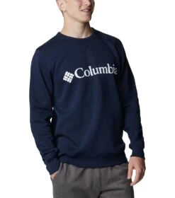 Columbia Logo Fleece Crew - Mens Collegiate Navy / CSC Branded Logo -Columbia Sale Store 1665401191 1884931 468 5
