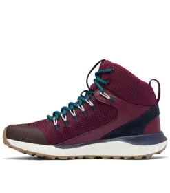 Columbia Trailstorm Waterproof Mid Shoes - Womens Marionberry / Deep Water -Columbia Sale Store 1665401359 1938901 616 3