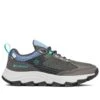 Columbia Hatana Max OutDry Hiking Shoes - Womens Dark Grey / Electric Turquoise