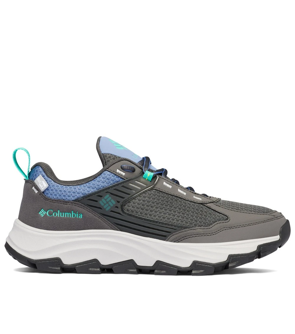 Columbia Hatana Max OutDry Hiking Shoes - Womens Dark Grey / Electric Turquoise 1 Columbia Hatana Max OutDry Hiking Shoes - Womens Dark Grey / Electric Turquoise