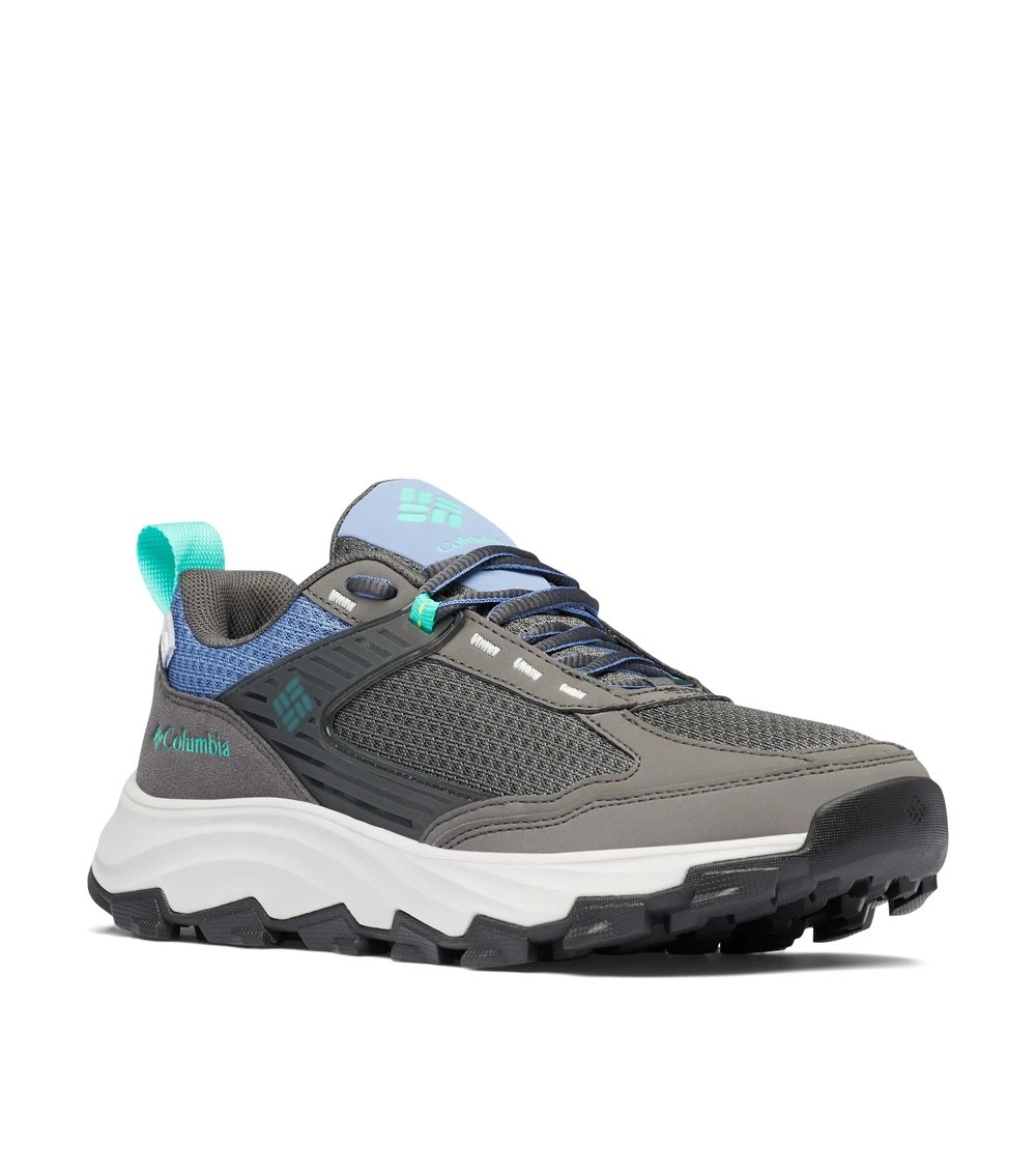 Columbia Hatana Max OutDry Hiking Shoes - Womens Dark Grey / Electric Turquoise 2 Columbia Hatana Max OutDry Hiking Shoes - Womens Dark Grey / Electric Turquoise - Image 2