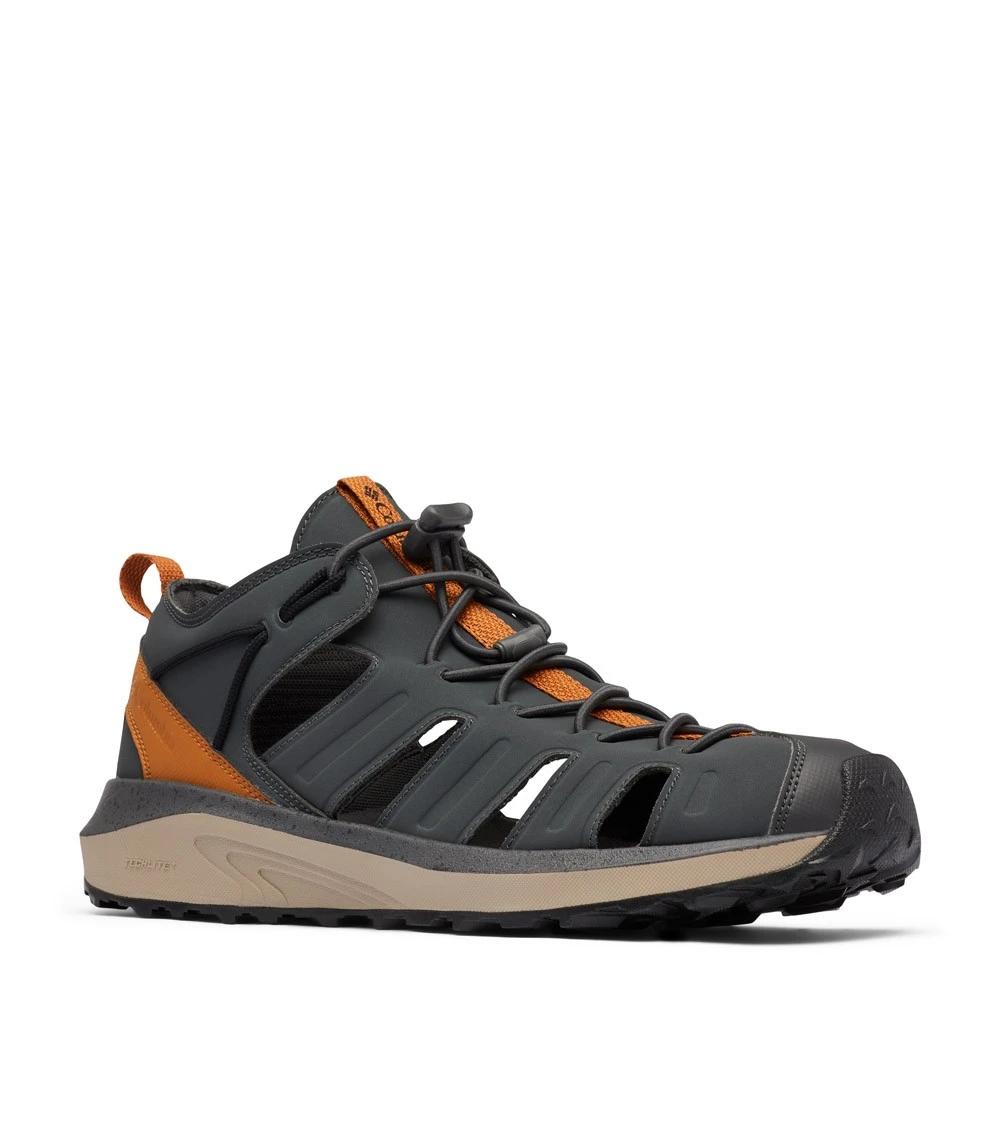 Columbia Trailstorm H20 Sandals - Mens Dark Grey / Caramel 2 Columbia Trailstorm H20 Sandals - Mens Dark Grey / Caramel - Image 2