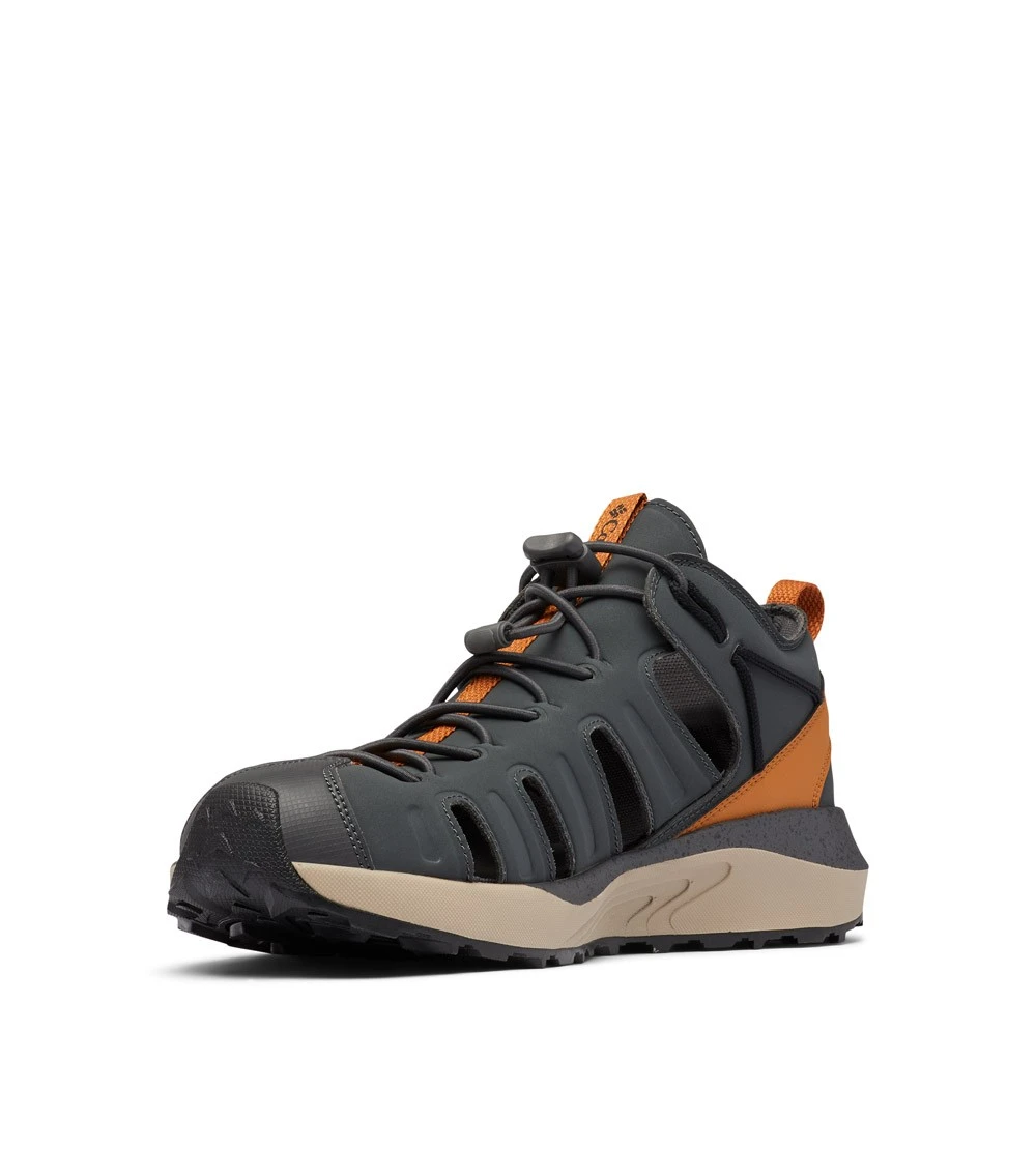 Columbia Trailstorm H20 Sandals - Mens Dark Grey / Caramel 4 Columbia Trailstorm H20 Sandals - Mens Dark Grey / Caramel - Image 4