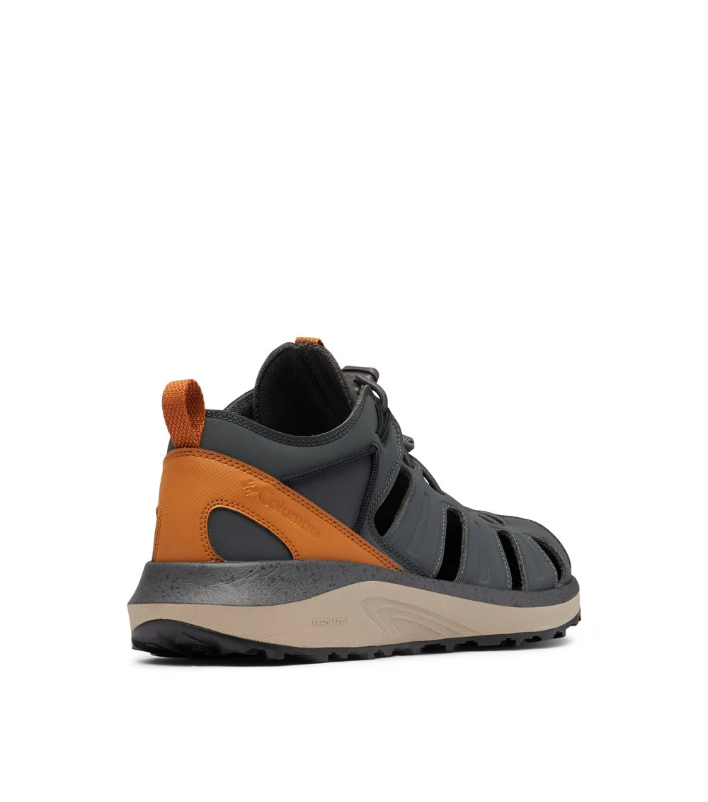 Columbia Trailstorm H20 Sandals - Mens Dark Grey / Caramel 7 Columbia Trailstorm H20 Sandals - Mens Dark Grey / Caramel - Image 7