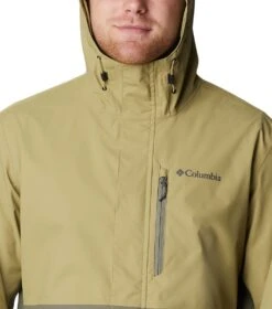 Columbia Hikebound Rain Jacket - Mens Savory / Stone Green -Columbia Sale Store 1665401535 1988621 327 4