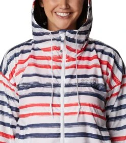 Columbia Flash Challenger Novelty Windbreaker Jacket - Womens White Brush Stripe Multi Print 11 Columbia Flash Challenger Novelty Windbreaker Jacket - Womens White Brush Stripe Multi Print -Columbia Sale Store 1665401607 1989501 101 4