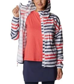 Columbia Flash Challenger Novelty Windbreaker Jacket - Womens White Brush Stripe Multi Print 12 Columbia Flash Challenger Novelty Windbreaker Jacket - Womens White Brush Stripe Multi Print -Columbia Sale Store 1665401608 1989501 101 5