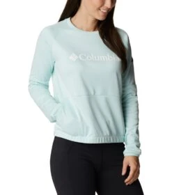 Columbia Windgates Crew Sweatshirt - Womens Icy Morn -Columbia Sale Store 1665401677 1991791 329 5