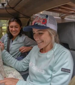 Columbia Windgates Crew Sweatshirt - Womens Icy Morn -Columbia Sale Store 1665401678 1991791 329 6