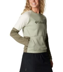 Columbia Windgates Crew Sweatshirt - Womens Safari -Columbia Sale Store 1665401686 1991791 348 5