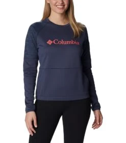 Columbia Windgates Crew Sweatshirt - Womens Nocturnal / Nocturnal Heather