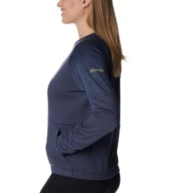 Columbia Windgates Crew Sweatshirt - Womens Nocturnal / Nocturnal Heather -Columbia Sale Store 1665401689 1991791 466 3