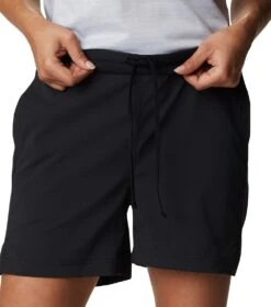 Columbia On The Go Lightweight Shorts - Womens Black -Columbia Sale Store 1665401709 1991871 010 6