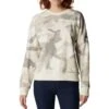 Columbia Columbia Lodge French Terry Crew Sweatshirt - Womens Chalk Mod Camo