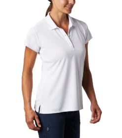Columbia PFG Innisfree S/S Polo - Womens White -Columbia Sale Store 1665401791 FL6087 100 5
