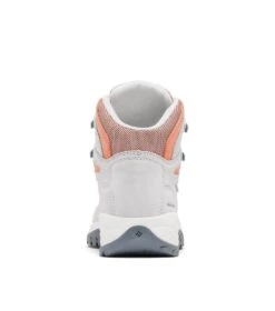 Columbia Newton Ridge Canvas Waterproof Hiking Boots - Womens Nimbus Grey / Coral Glow -Columbia Sale Store 1665569793 1889141 043 6