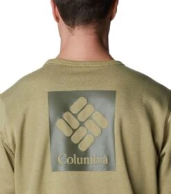 Columbia Logo Fleece Crew - Mens Savory Heather -Columbia Sale Store 1666027407 1884931 328 5