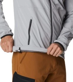 Columbia Tall Heights Hooded Softshell Jacket - Mens Columbia Grey -Columbia Sale Store 1666092049 1975591 039 6