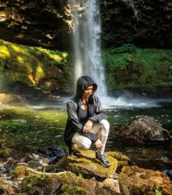 Columbia Windgates Full Zip Fleece Jacket - Womens Black / Black Heather -Columbia Sale Store 1666093267 1991801 010 8