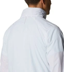 Columbia Alpine Chill Windbreaker Jacket - Mens White / Columbia Grey Stripe -Columbia Sale Store 1666177879 1988701 100 6