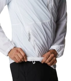 Columbia Alpine Chill Windbreaker Jacket - Mens White / Columbia Grey Stripe -Columbia Sale Store 1666177880 1988701 100 7