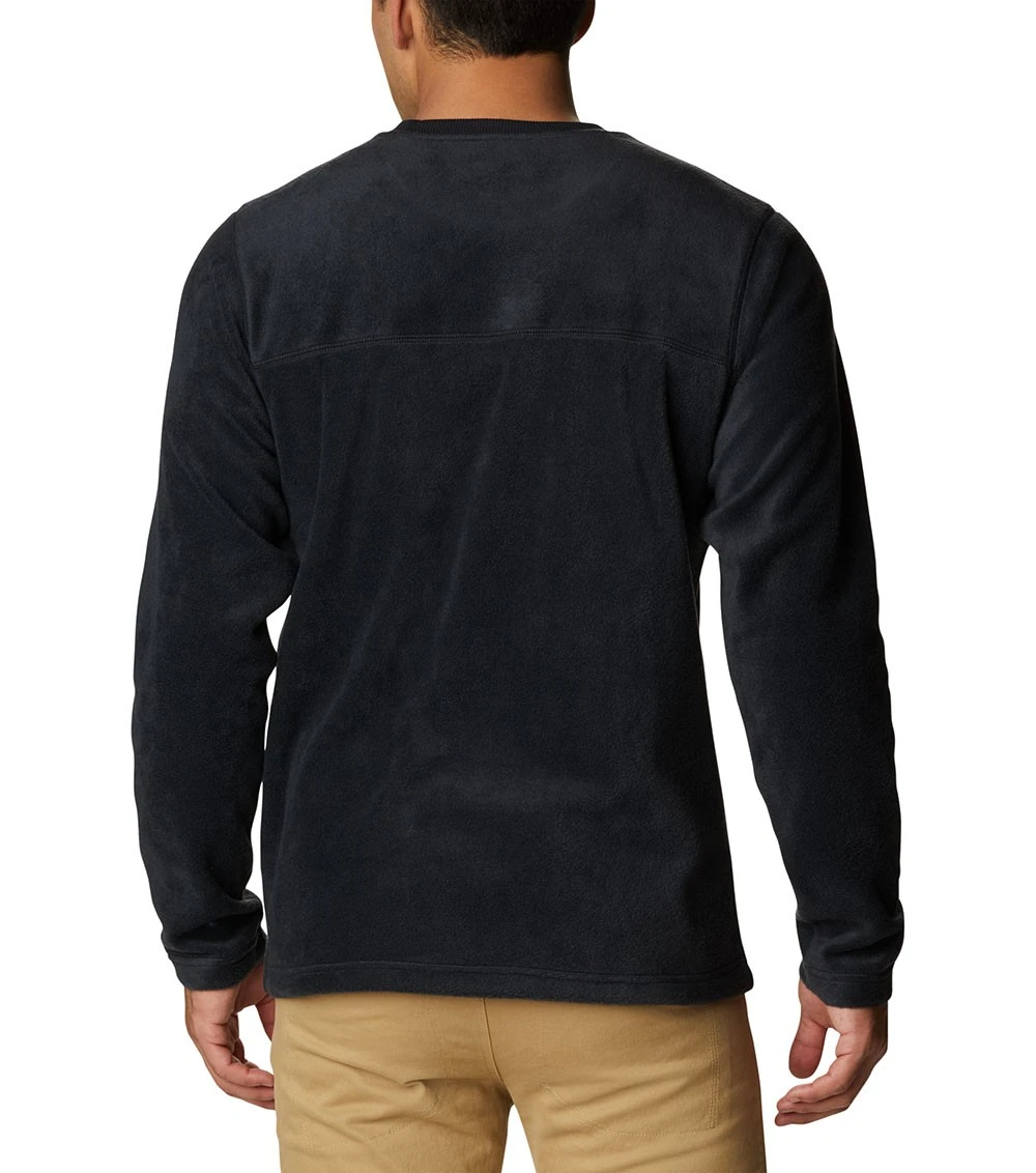 Columbia Steens Mountain Fleece Crew - Mens Black 2 Columbia Steens Mountain Fleece Crew - Mens Black - Image 2