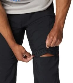 Columbia Silver Ridge Utility Convertible Pants - Mens Black -Columbia Sale Store 1666805962 2012961 010 6