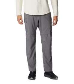 Columbia Silver Ridge Utility Convertible Pants - Mens City Grey