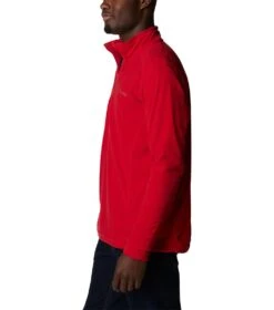 Columbia Klamath Range II Half Zip Fleece Top - Mens Mountain Red -Columbia Sale Store 1667920250 1352471 619 3