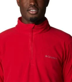 Columbia Klamath Range II Half Zip Fleece Top - Mens Mountain Red -Columbia Sale Store 1667920251 1352471 619 4