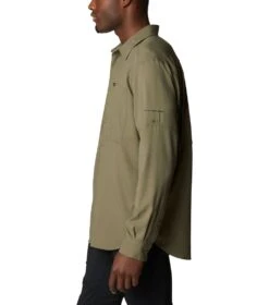 Columbia Silver Ridge Utility Lite L/S Shirt - Mens Stone Green -Columbia Sale Store 1668695783 2012931 397 3
