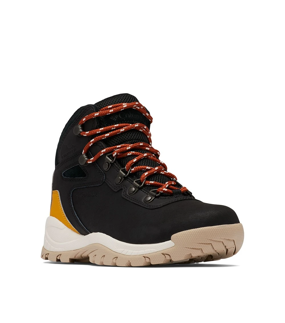 Columbia Newton Ridge Plus Waterproof Hiking Boots - Womens Black / Golden Yellow 2 Columbia Newton Ridge Plus Waterproof Hiking Boots - Womens Black / Golden Yellow - Image 2