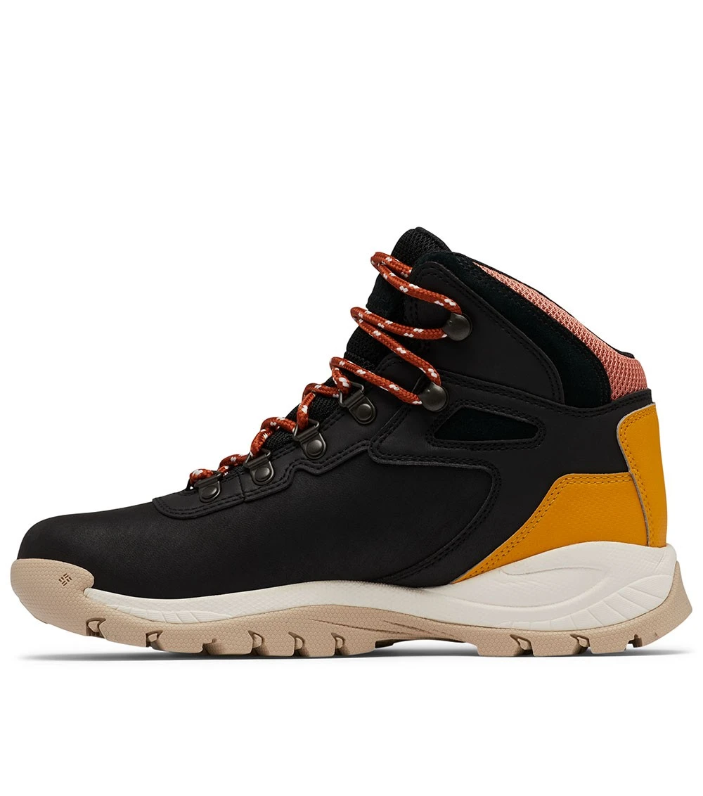 Columbia Newton Ridge Plus Waterproof Hiking Boots - Womens Black / Golden Yellow 3 Columbia Newton Ridge Plus Waterproof Hiking Boots - Womens Black / Golden Yellow - Image 3