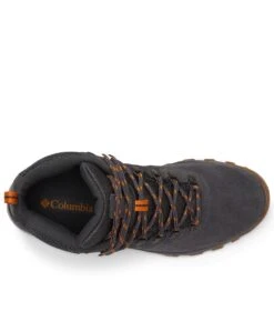 Columbia Newton Ridge Plus II Suede Waterproof Hiking Boots - Mens Dark Grey / Gold Amber -Columbia Sale Store 1668793613 BM2812 090 8