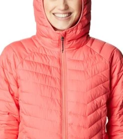 Columbia Powder Lite Hooded Insulated Jacket - Womens Blush Pink -Columbia Sale Store 1669998641 1699071 614 4