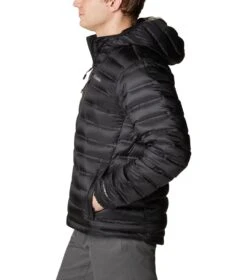 Columbia Pebble Peak Down Hooded Insulated Jacket - Mens Black -Columbia Sale Store 1670422403 2008311 010 3