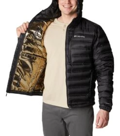 Columbia Pebble Peak Down Hooded Insulated Jacket - Mens Black -Columbia Sale Store 1670422406 2008311 010 5