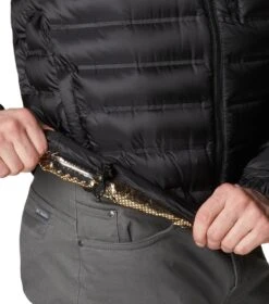 Columbia Pebble Peak Down Hooded Insulated Jacket - Mens Black -Columbia Sale Store 1670422407 2008311 010 6