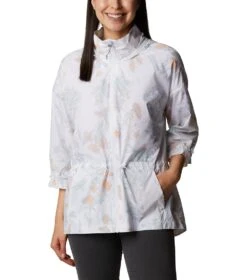 Columbia Poe Creek Jacket - Womens White Radical Botanical Print