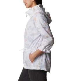 Columbia Poe Creek Jacket - Womens White Radical Botanical Print -Columbia Sale Store 1671634841 1887291 101 3