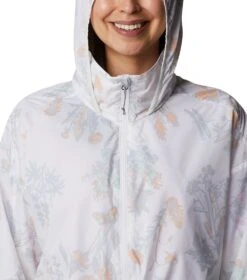 Columbia Poe Creek Jacket - Womens White Radical Botanical Print -Columbia Sale Store 1671634842 1887291 101 4