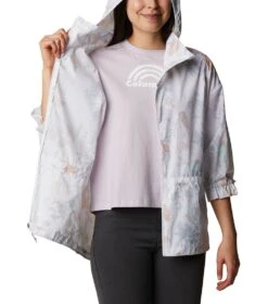 Columbia Poe Creek Jacket - Womens White Radical Botanical Print -Columbia Sale Store 1671634843 1887291 101 5