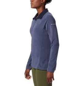 Columbia Glacial IV Half Zip Fleece Top - Womens Nocturnal -Columbia Sale Store 1674051580 1802201 466 3
