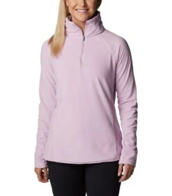 Columbia Glacial IV Half Zip Fleece Top - Womens Aura